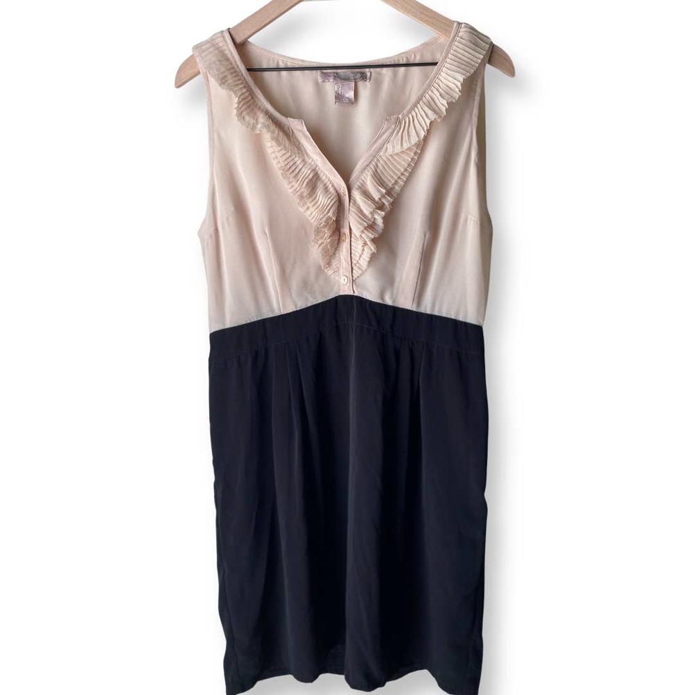 Forever 21 Nude & Black Tuxedo Dress